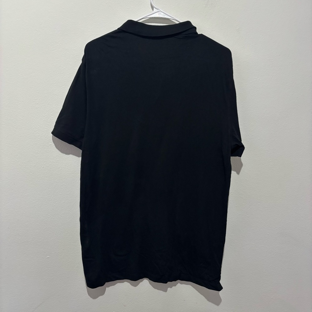 ALL SAINTS Black Polo Size Large - Picture 3 of 3